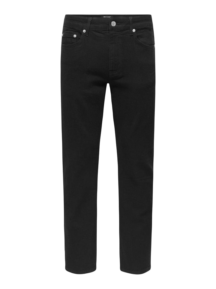 ONLY & SONS Weft jeans black denim – heren