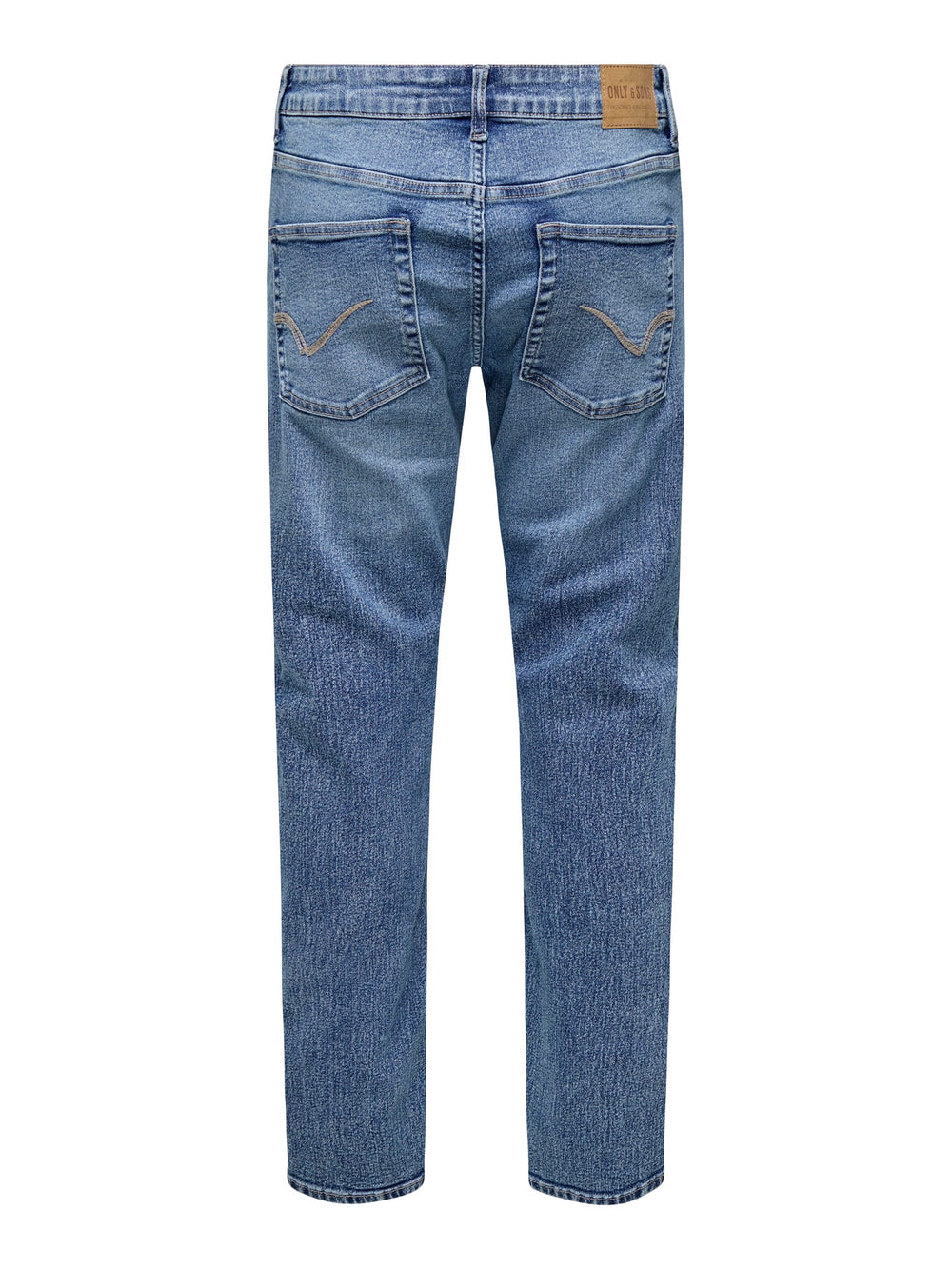 ONLY & SONS Weft jeans regular fit – heren - Blue Denim - L34