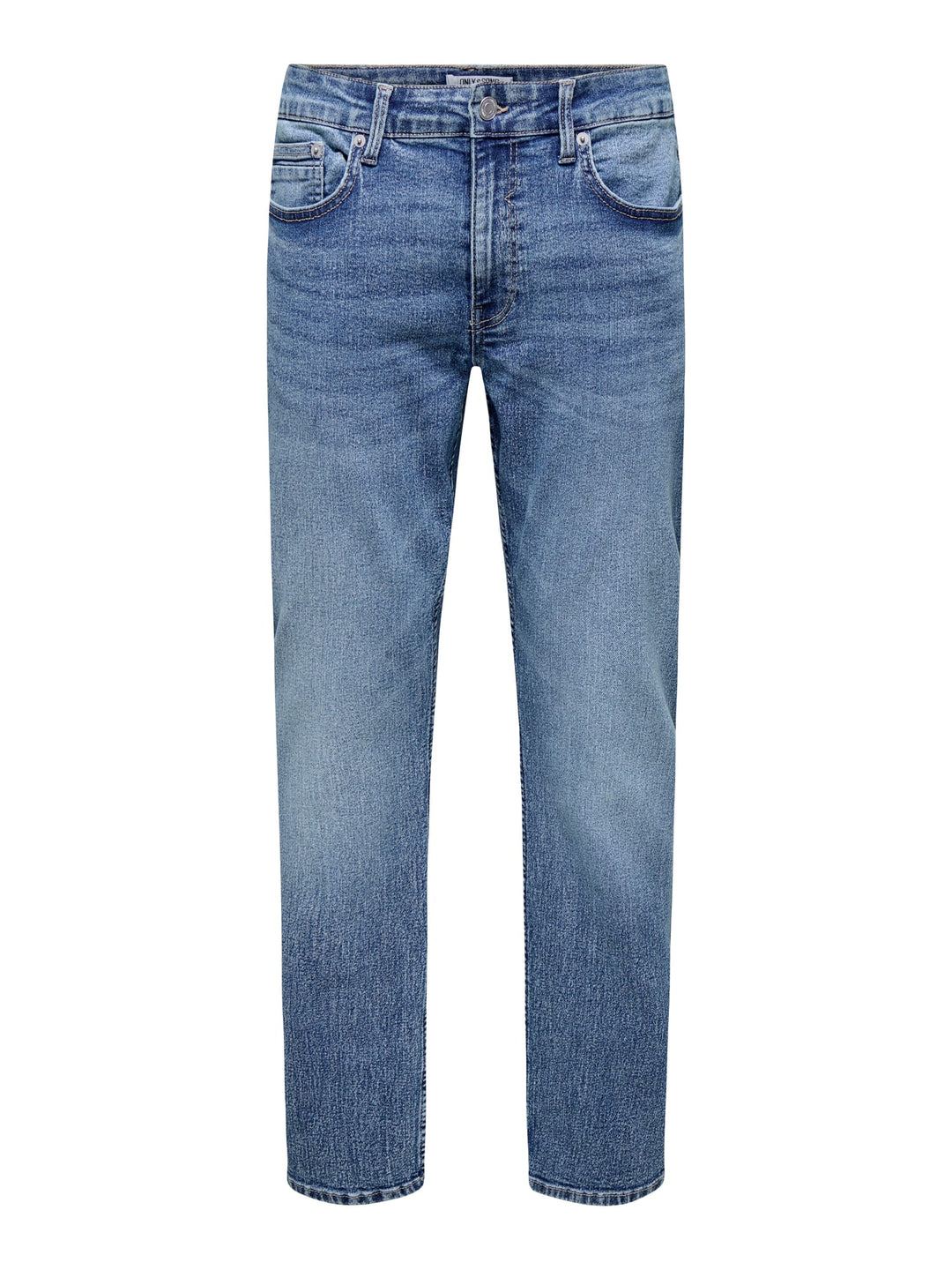 ONLY & SONS Weft jeans regular fit – heren - Blue Denim - L34