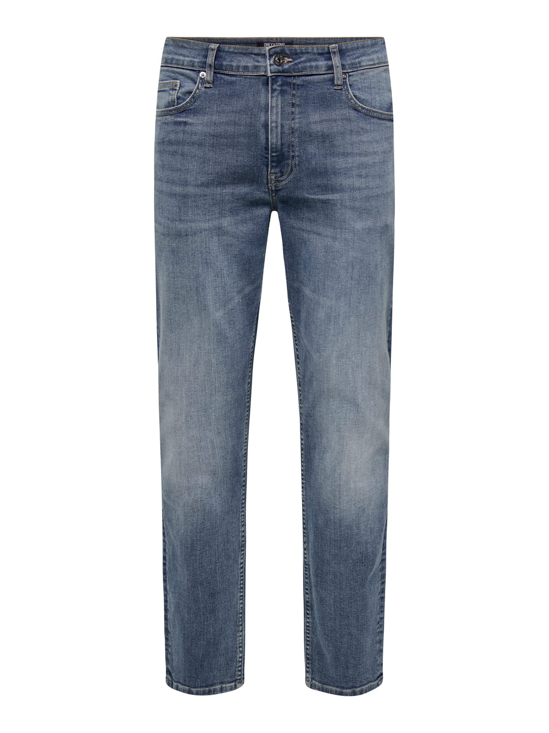 ONLY & SONS weft jeans regular fit – heren - Blue Denim - L32