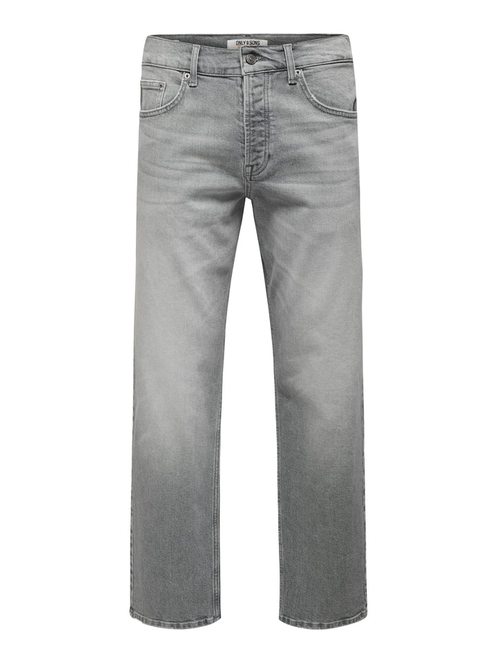 ONLY & SONS 22033823 Edge jeans grey denim – heren - L30