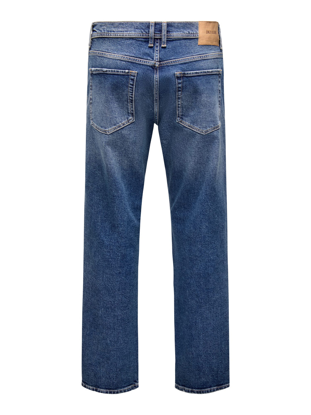 ONLY & SONS 22036639 Edge jeans regular-straight fit heren - Blue Denim - L30