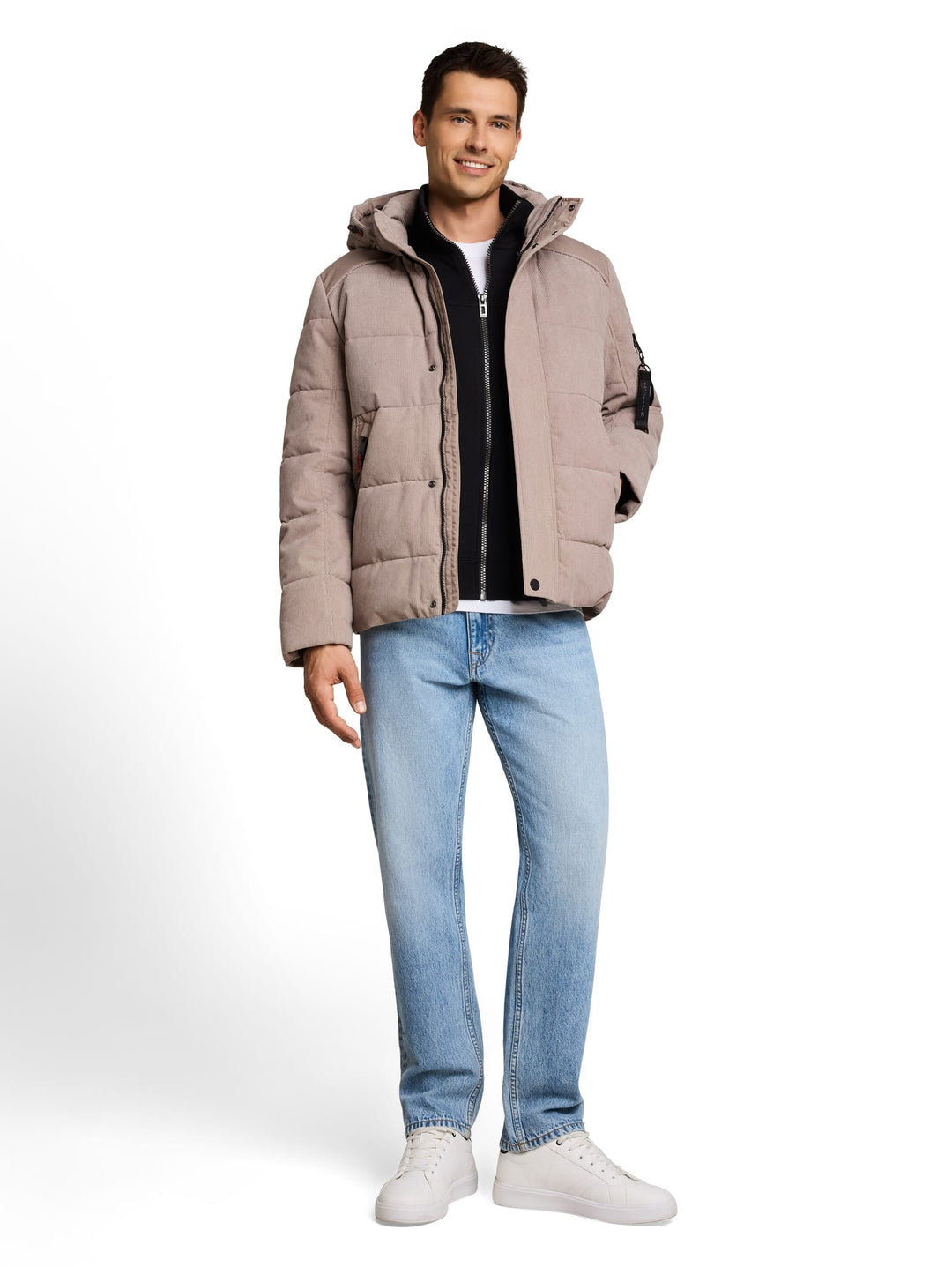 Tom Tailor 1052361 winterjas heren taupe