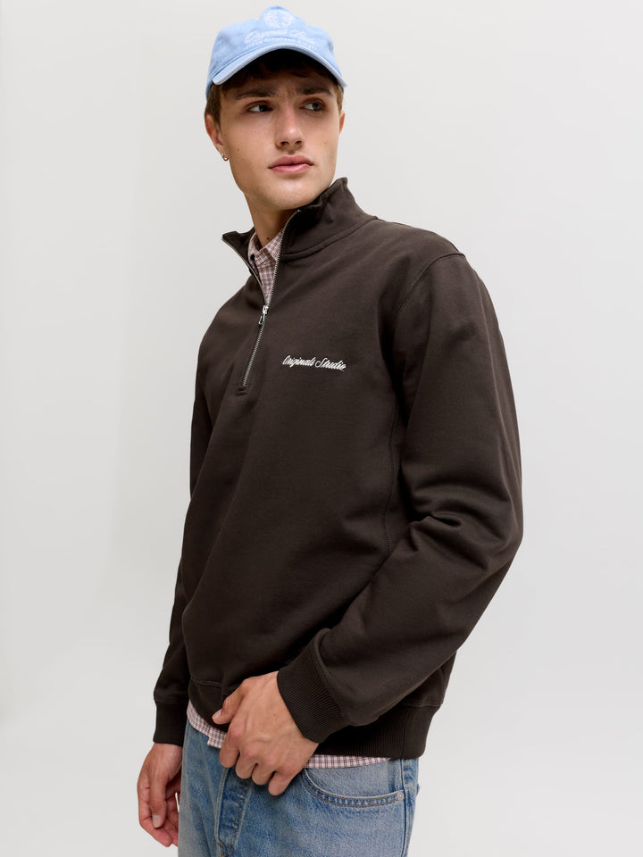 Jack & Jones Norrebro sweater bruin – heren