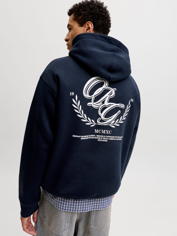 Jack &amp; Jones 12305616 Frederiksberg sweater heren navy