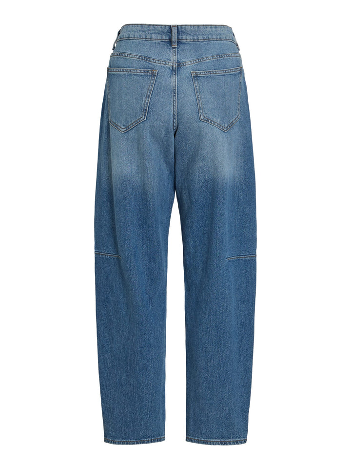 Vila jeans regular-straight fit dames – blue denim