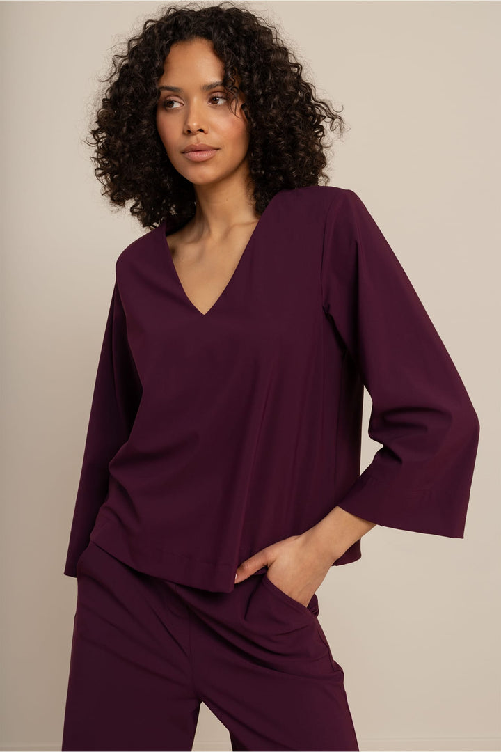 Studio Anneloes 94840 Cilou top bordeaux – dames