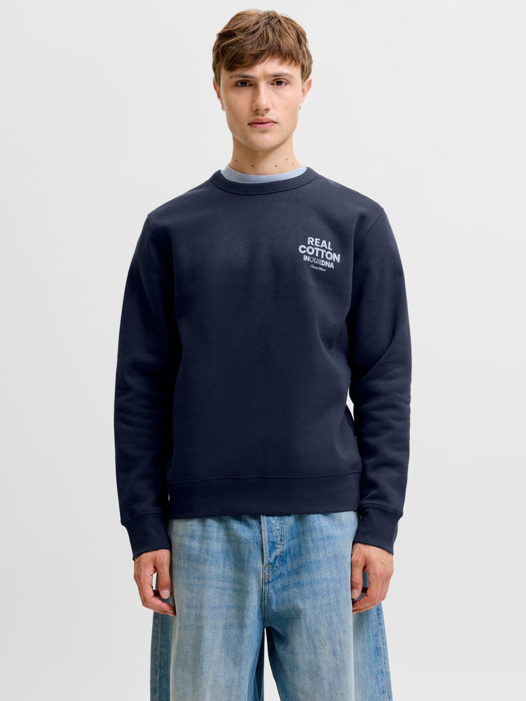 Jack & Jones sweater heren navy – 12299443 dover