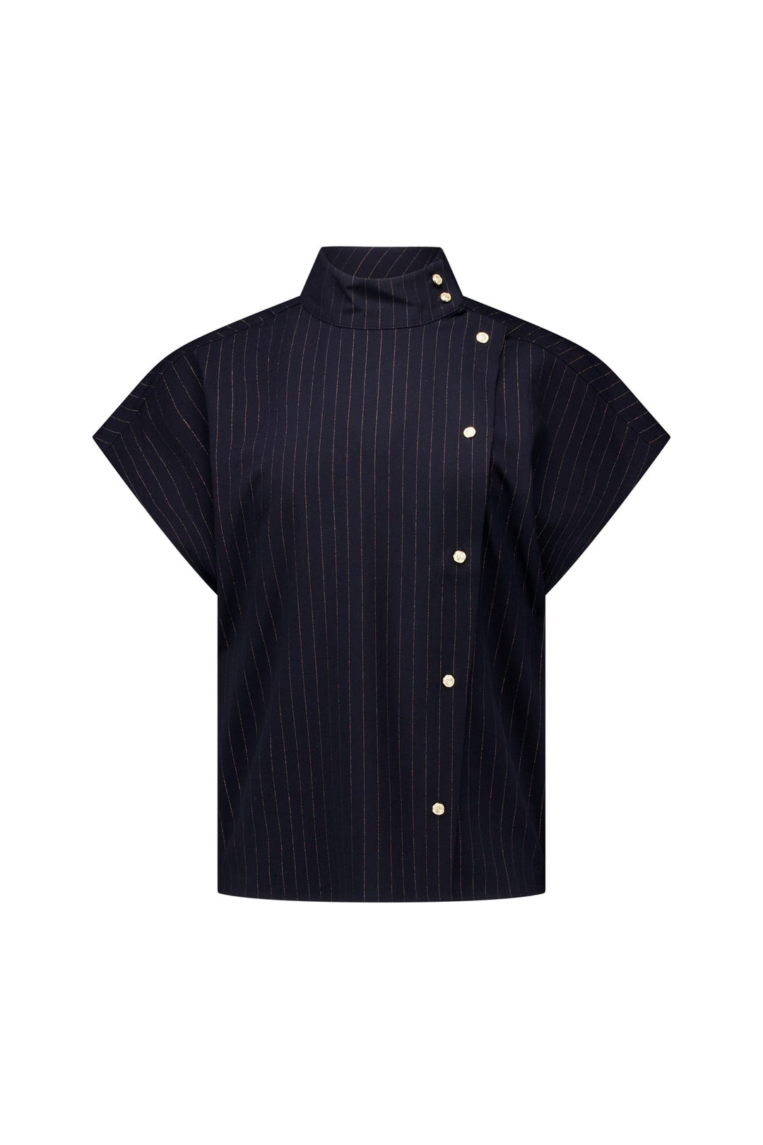 Studio Anneloes 14127 Danni blouse k/m dames blauw dessin