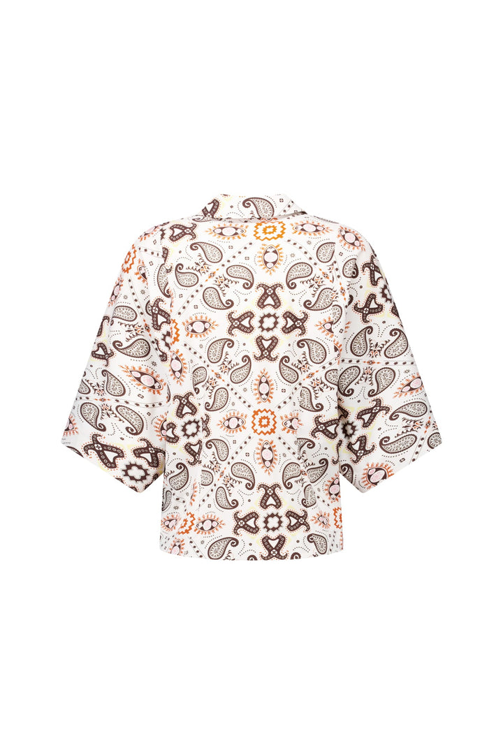 Studio Anneloes 14171 Fabienne blouse wit dessin – dames