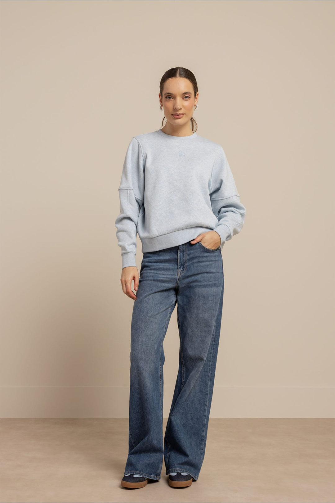 Studio Anneloes 11505 lexie jeans bootcut flare fit blue denim