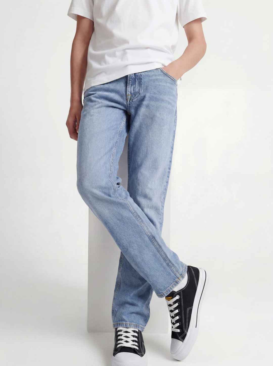 jack &amp; jones kids 12229486 Chris jeans loose fit blue denim