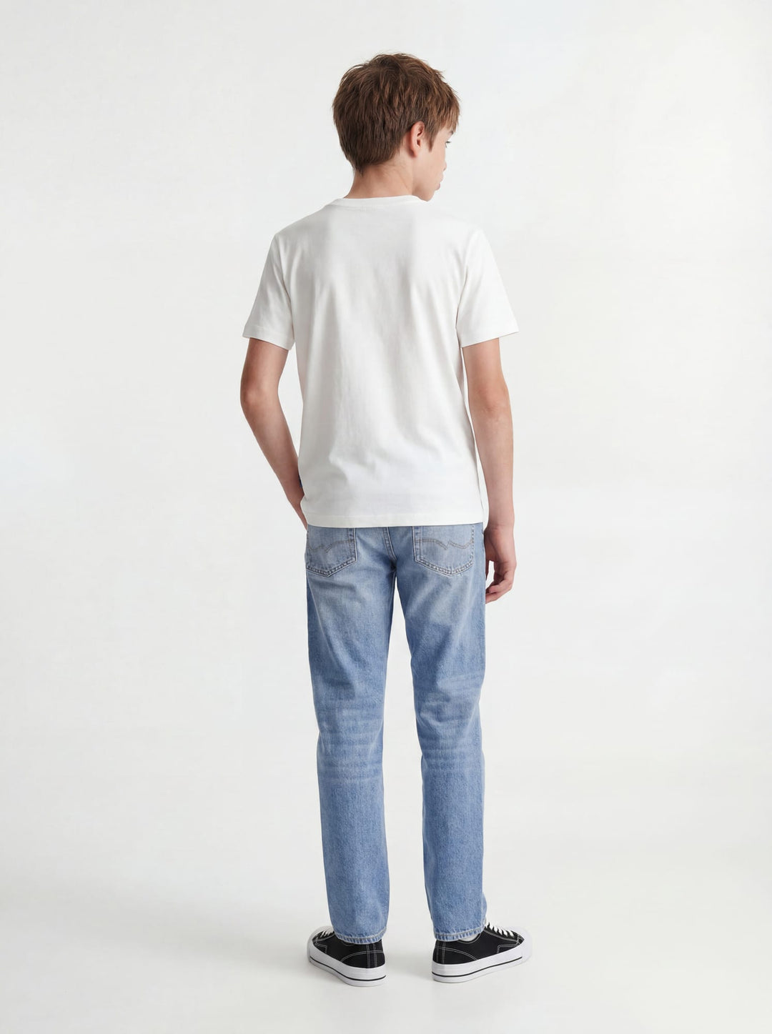 jack &amp; jones kids 12229486 Chris jeans loose fit blue denim