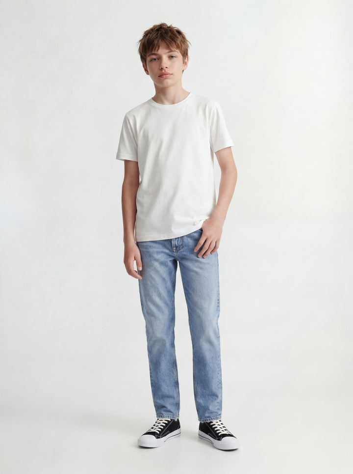 jack &amp; jones kids 12229486 Chris jeans loose fit blue denim