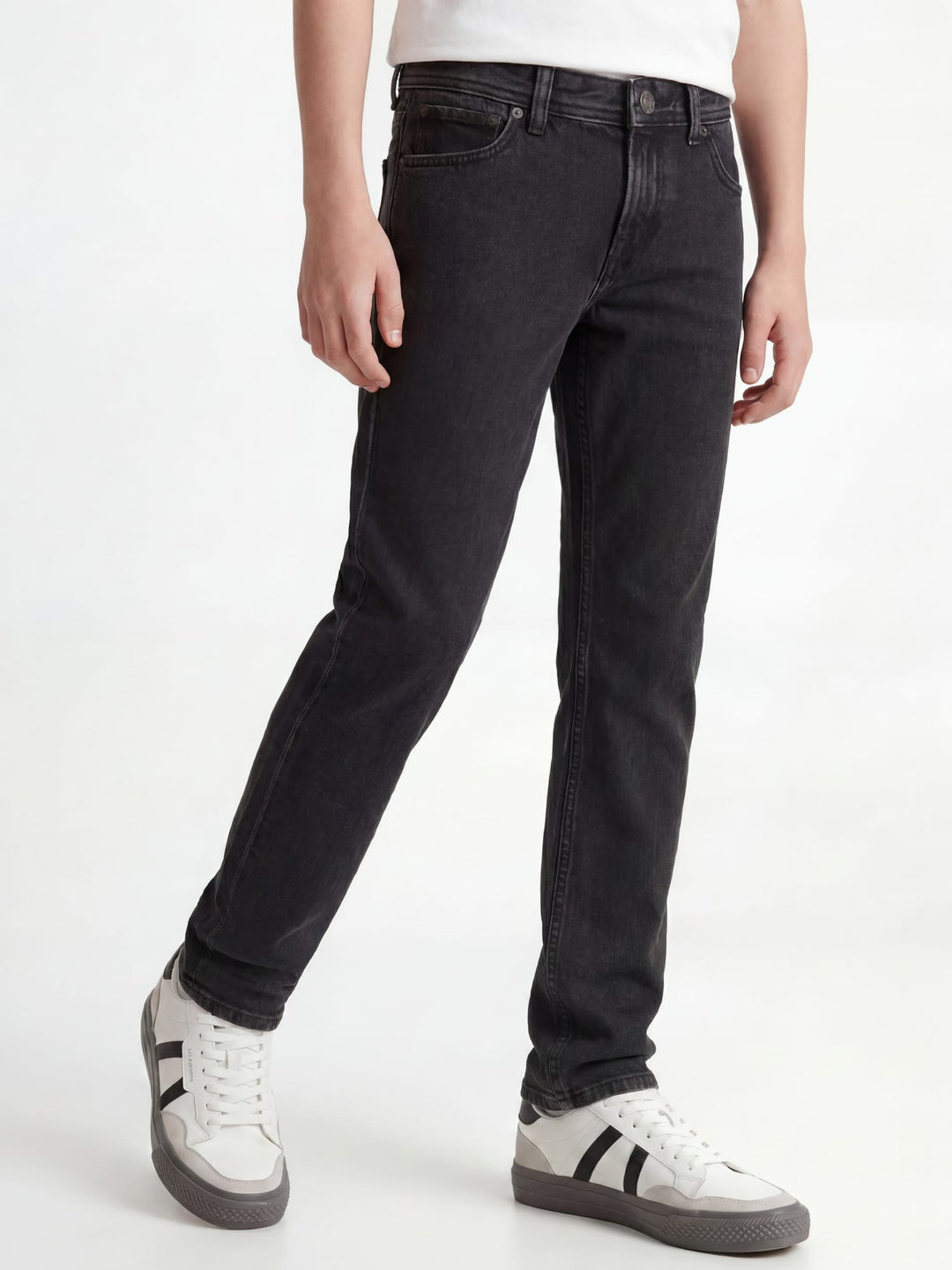 Jack &amp; Jones kids 12217782 jeans loose fit black denim