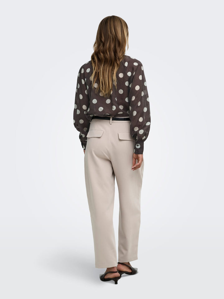 Jacqueline de Yong 15381547 Fay top l/m dames - bruin dessin
