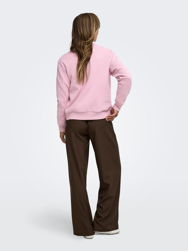 jacqueline de yong 15221015 paris sweater dames licht roze