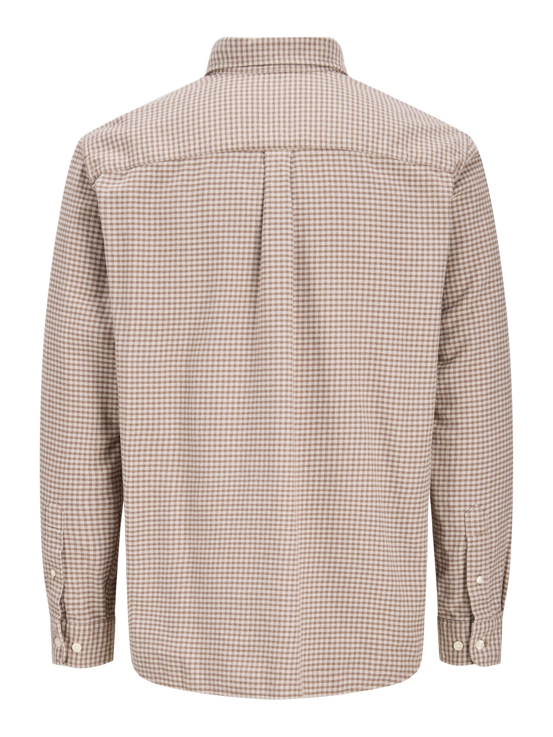 Jack &amp; Jones 12305791 Stanley overhemd l/m zand dessin – heren