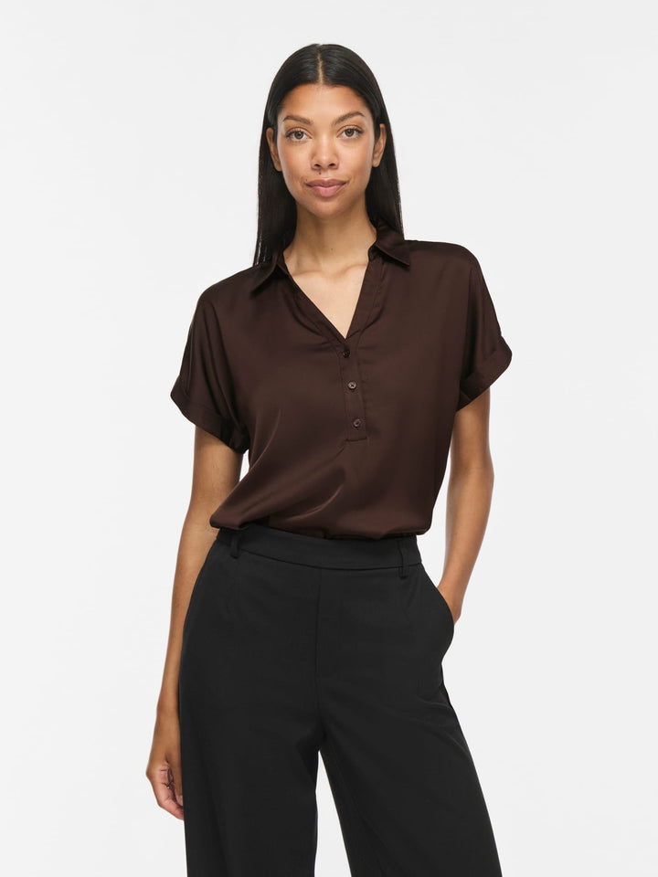 Vila Enna polo k/m bruin – dames