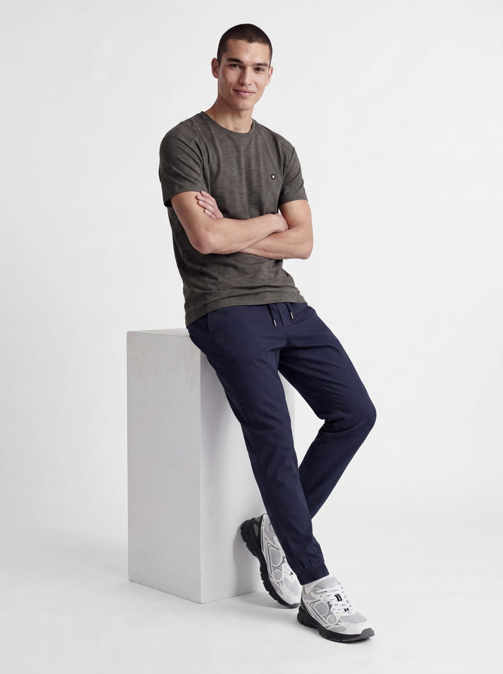 Jack & Jones 12267072 puffer T-shirt grijs melee – heren