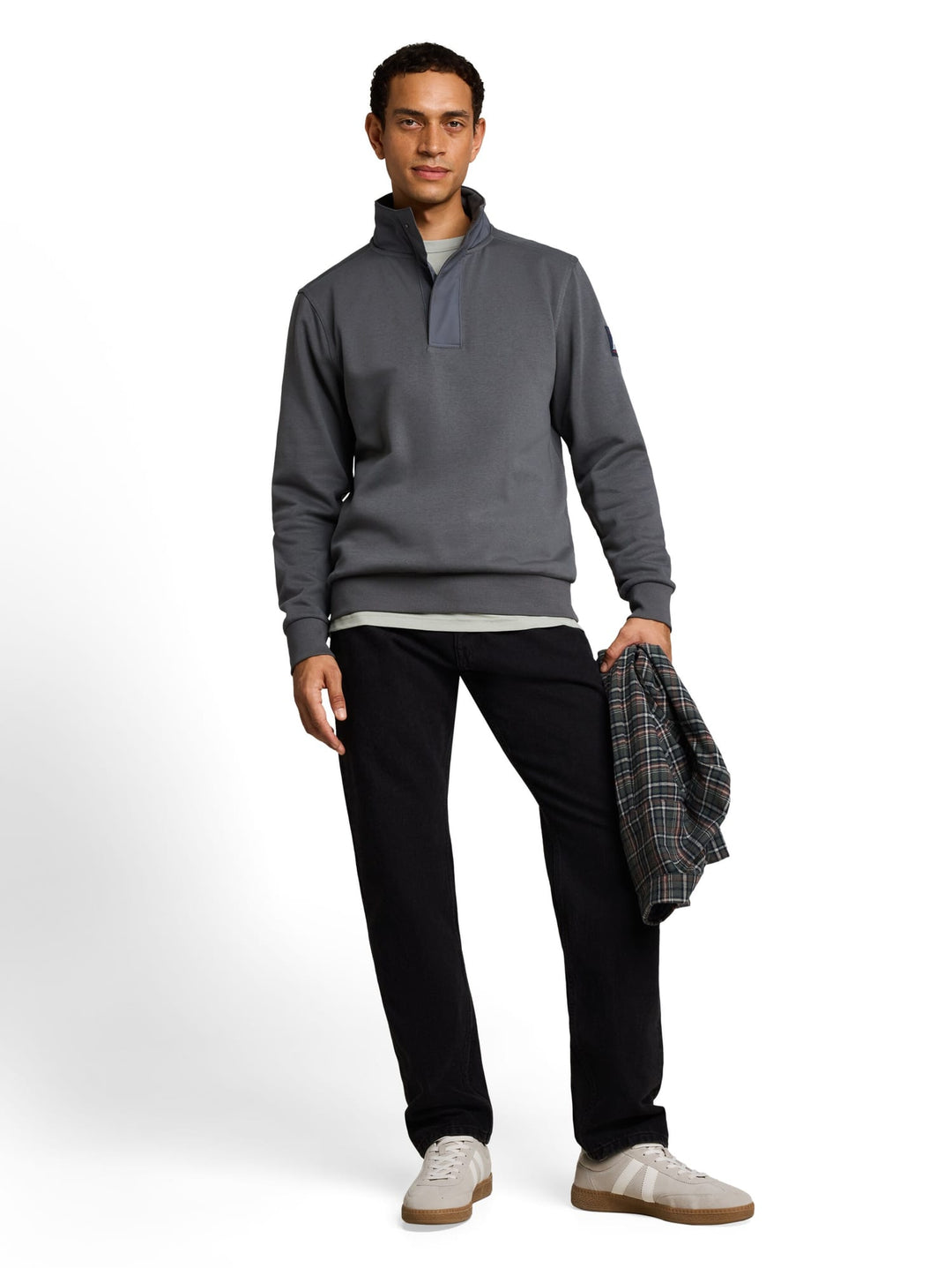 Tom Tailor 1052690 sweater heren olijf