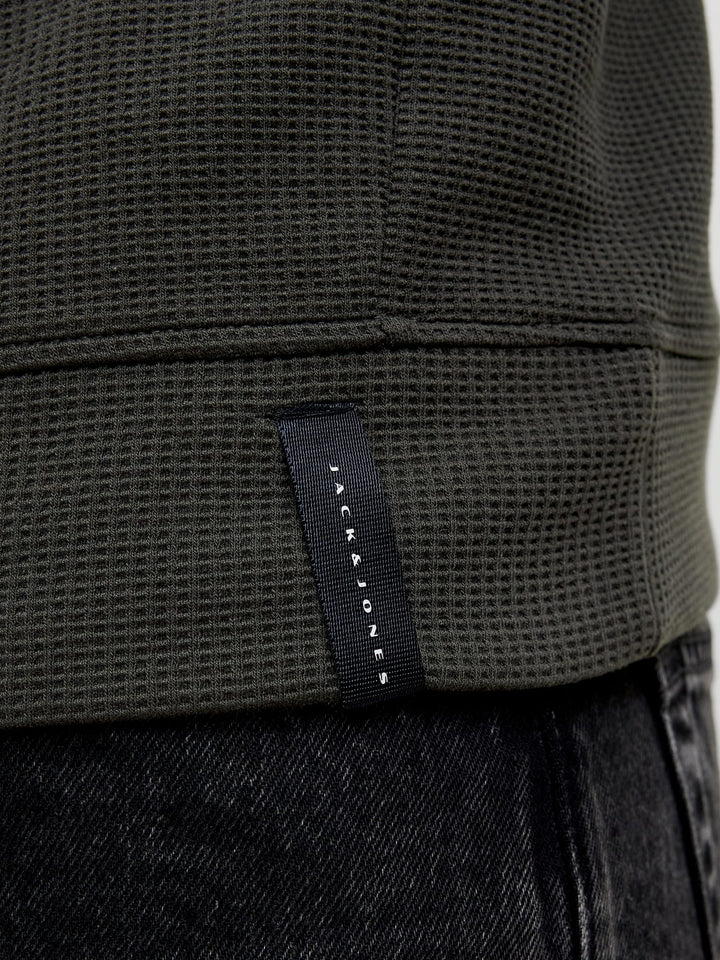 Jack & Jones Fusion sweater donkergroen – heren