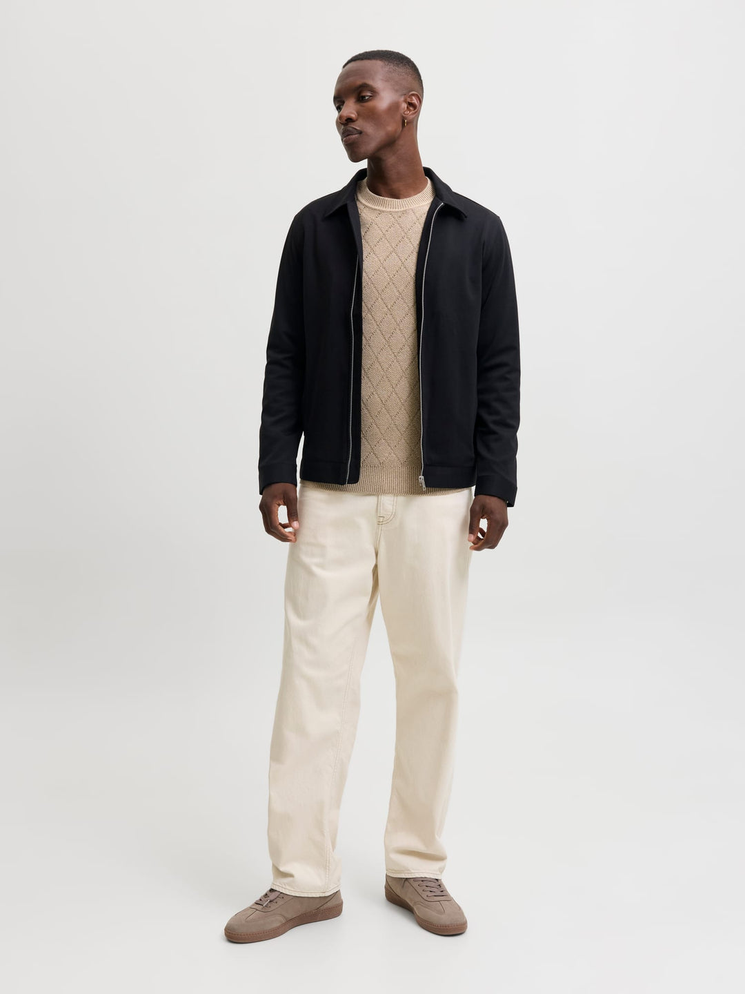 Jack & Jones Blacole trui camel – heren