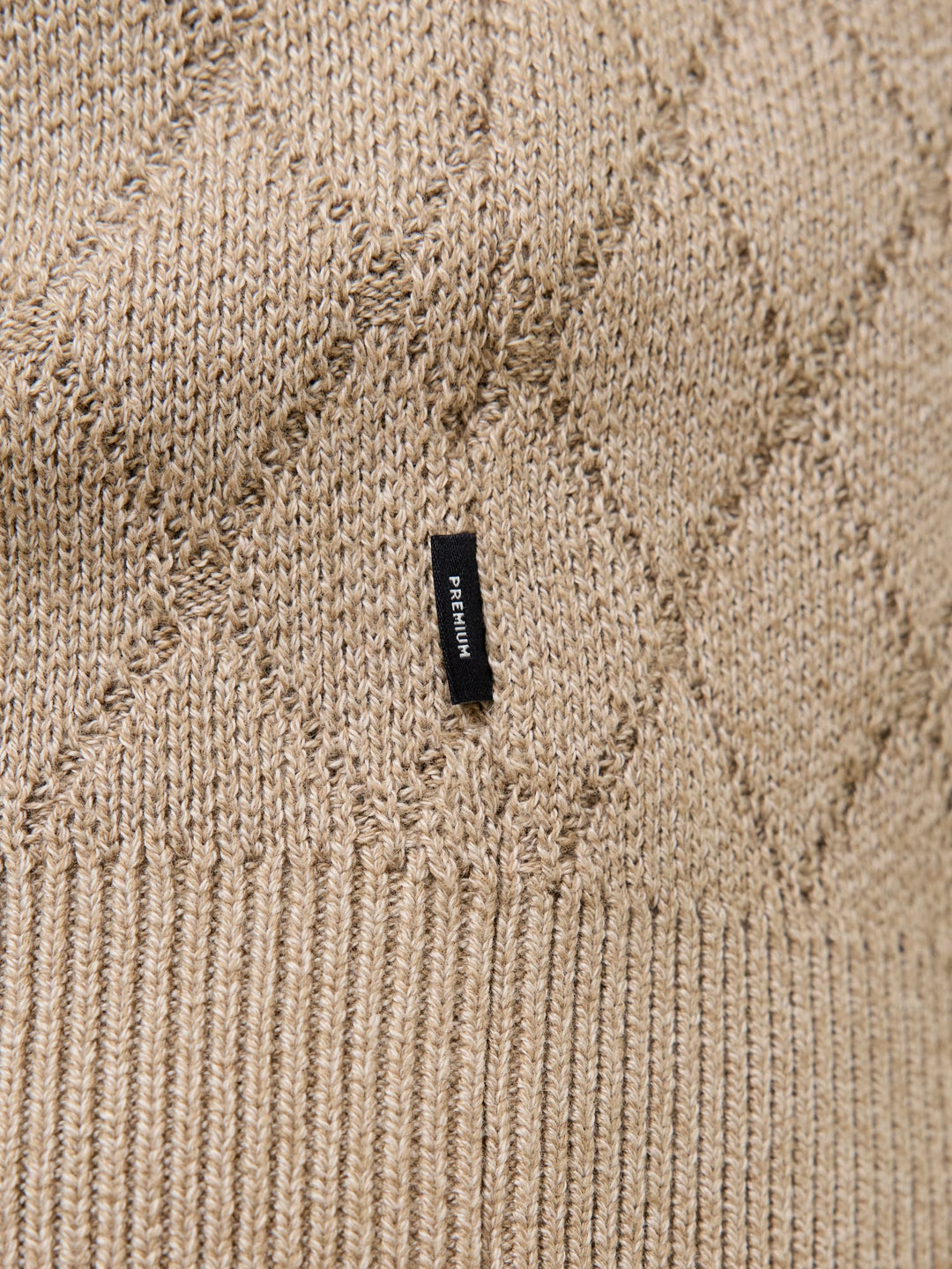 Jack & Jones Blacole trui camel – heren
