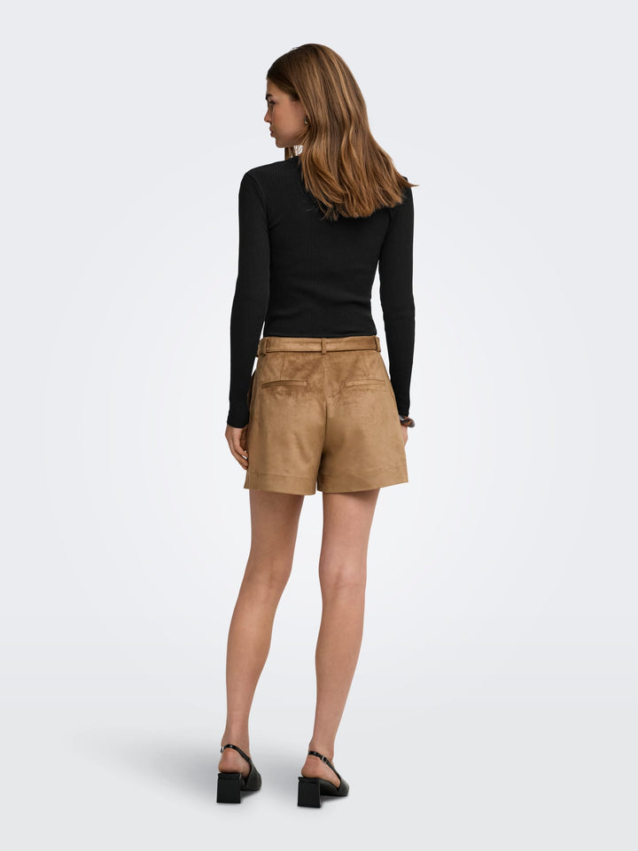 Only ONLSARA SHARAI L/S V-NECK TOP - dames top zwart