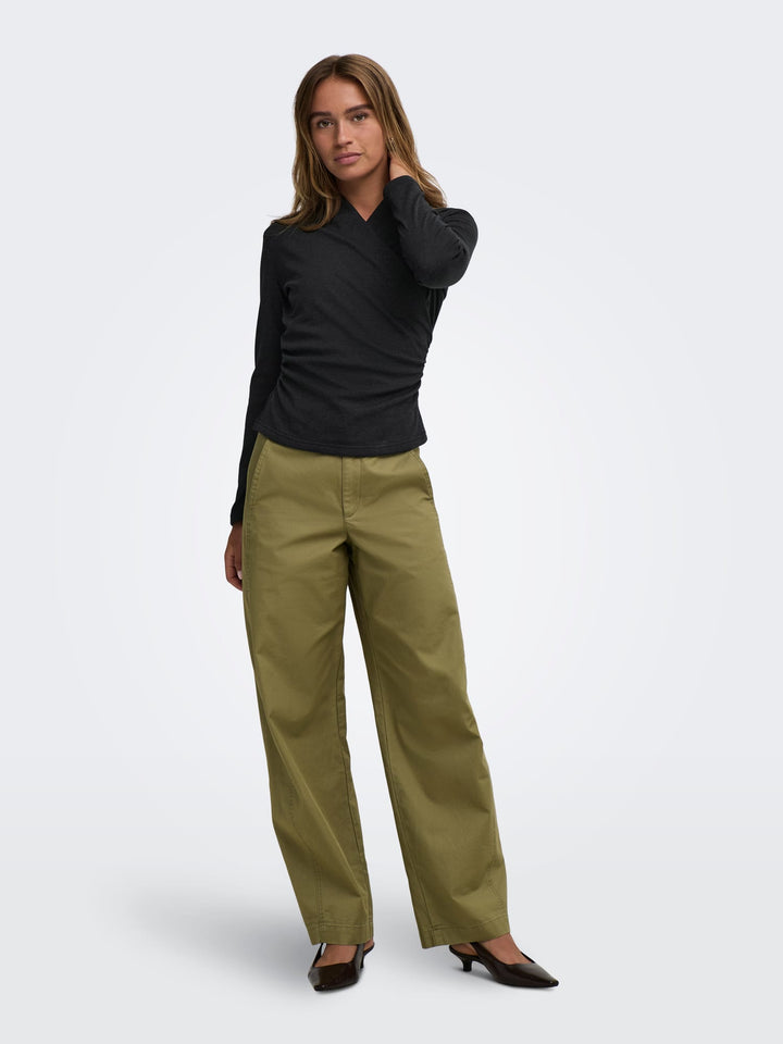 jacqueline de yong 15382763 daze top l/m antraciet
