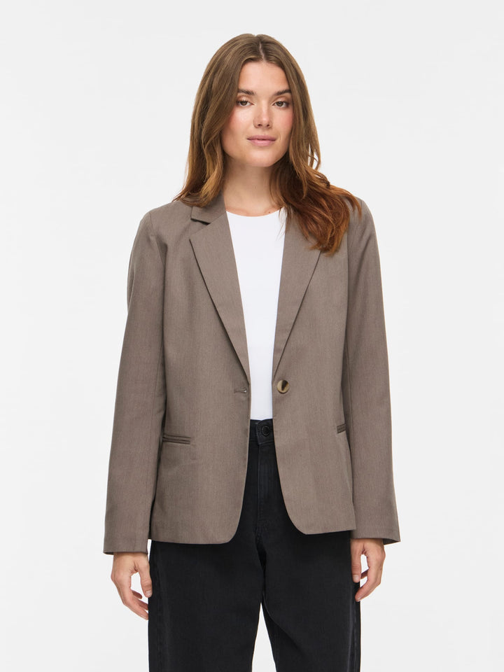 Vila Bella blazer taupe – dames