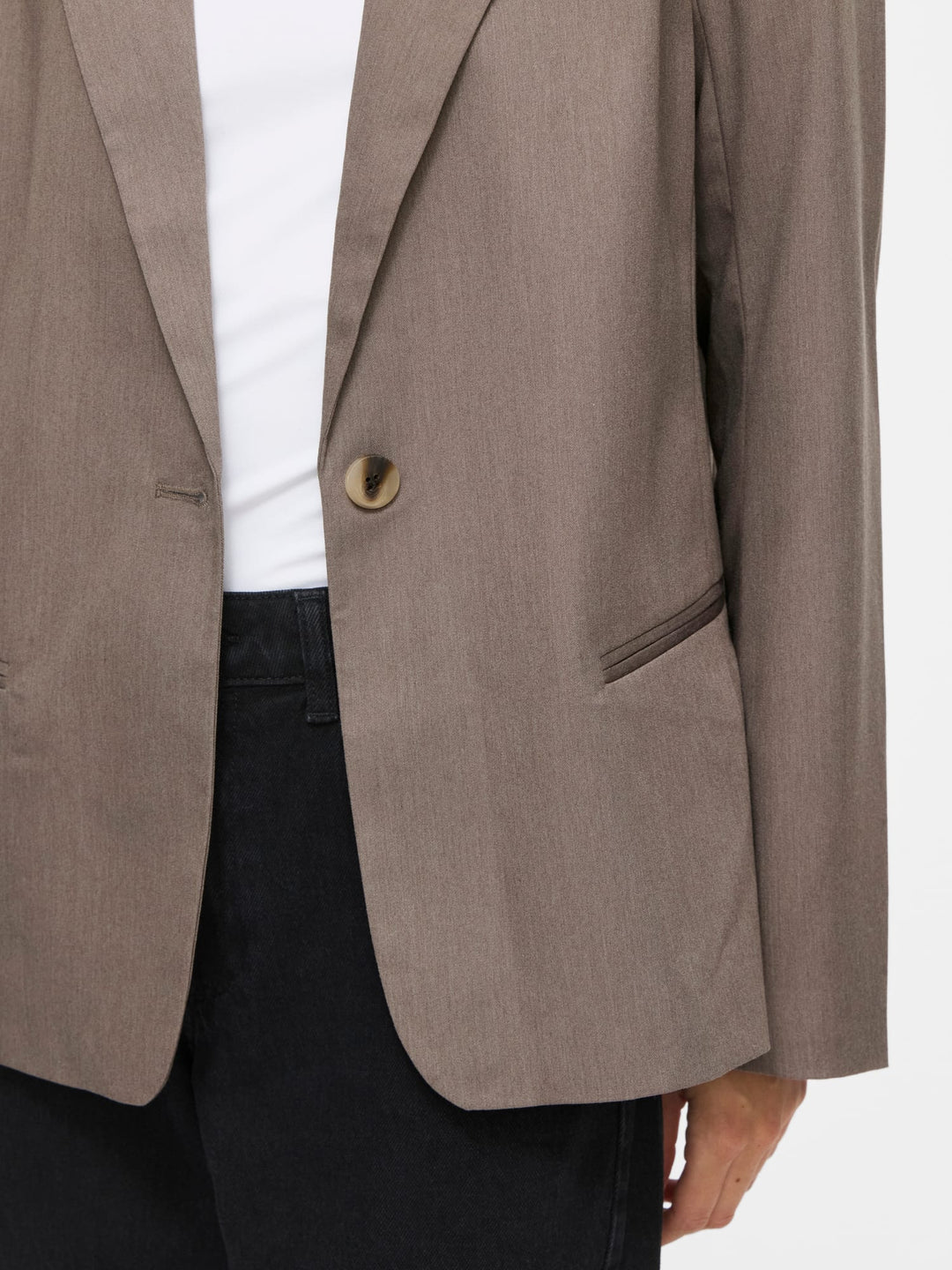 Vila Bella blazer taupe – dames