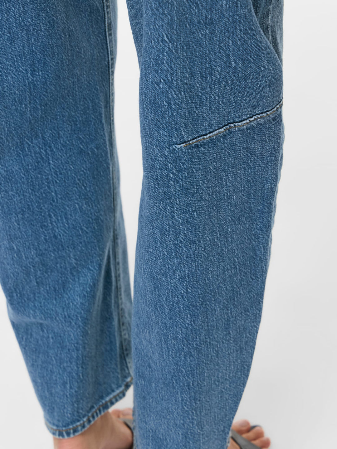Vila jeans regular-straight fit dames – blue denim