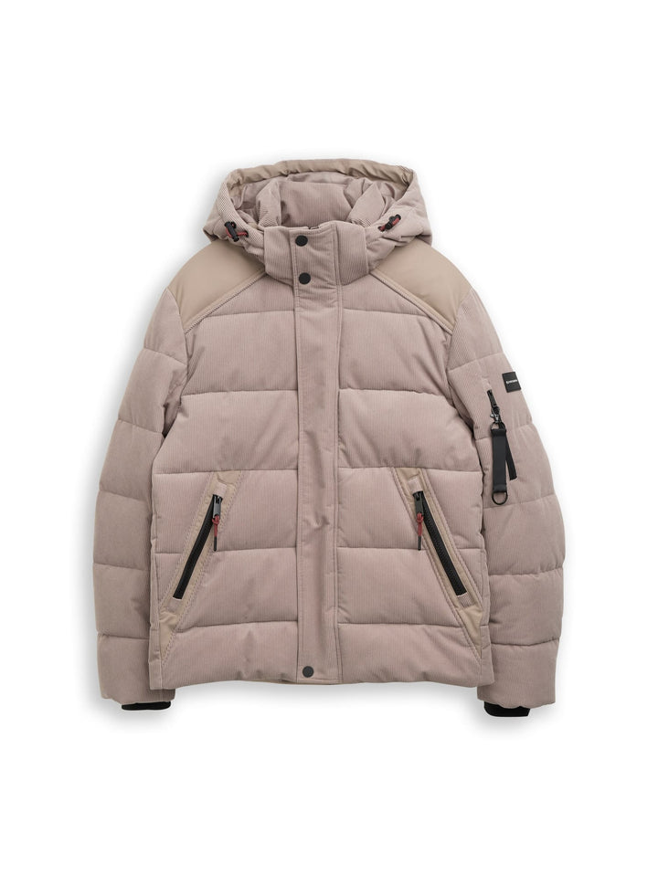 Tom Tailor 1052361 winterjas heren taupe