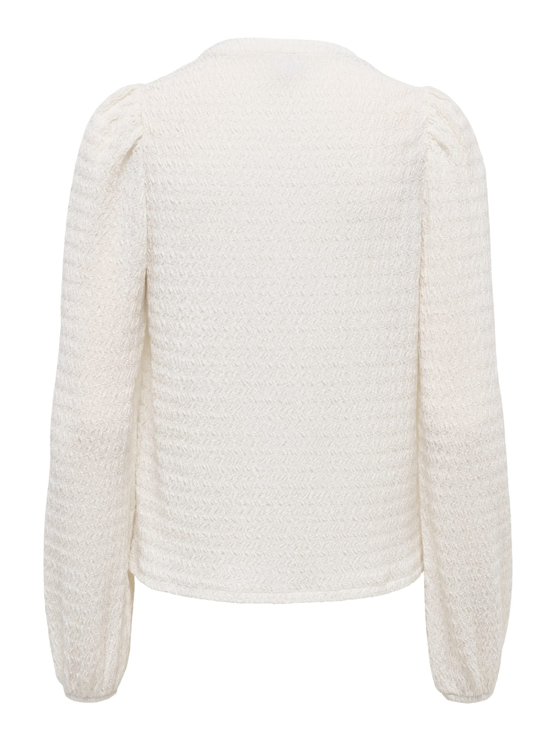 Only 15384066 Lilse top l/m dames off-white