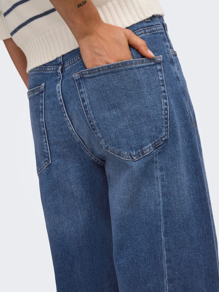 Only 15391053 Jessica jeans low croth-baggy fit blue denim - L32