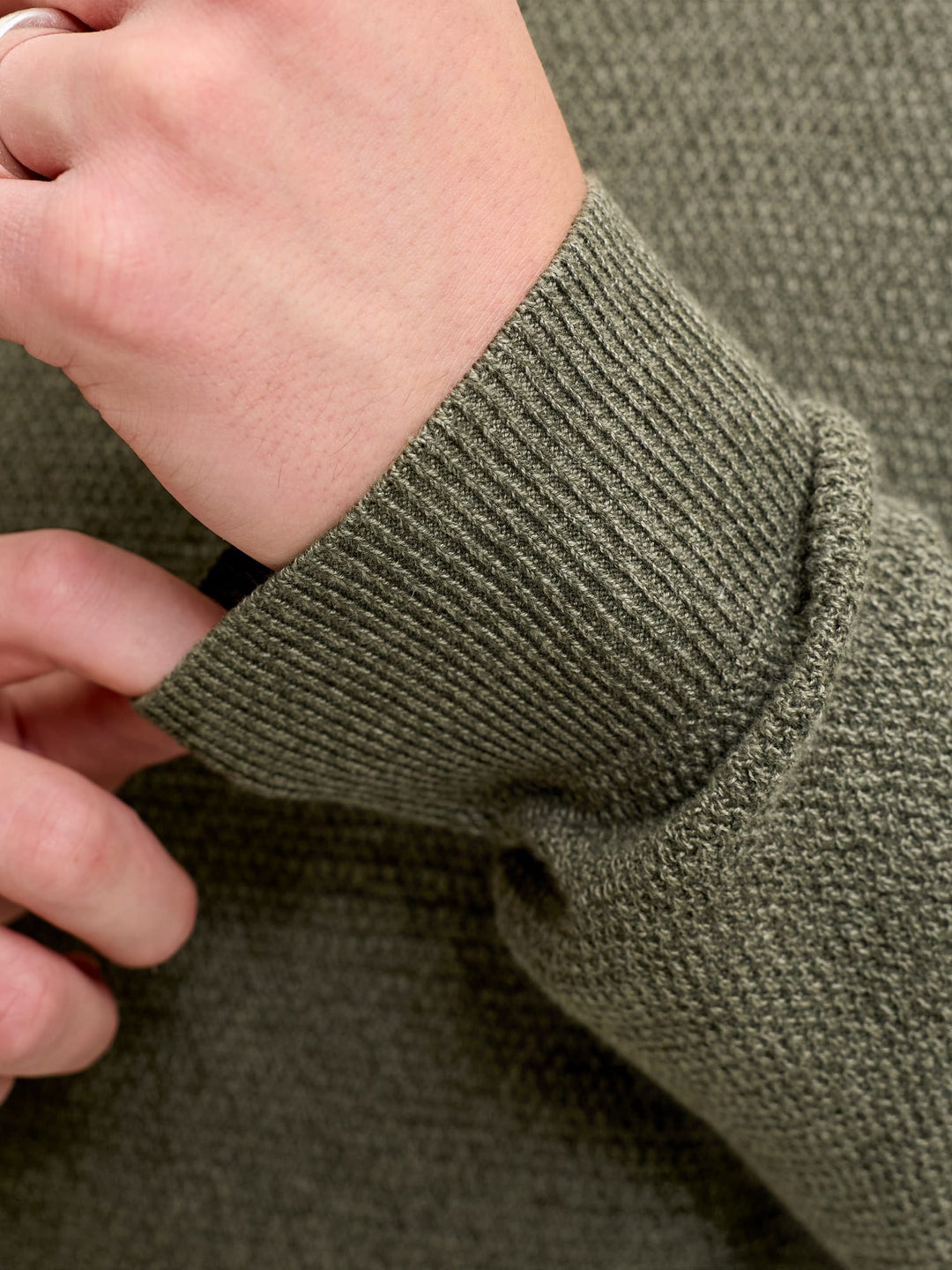 Jack & Jones Eryder trui donkergroen – heren