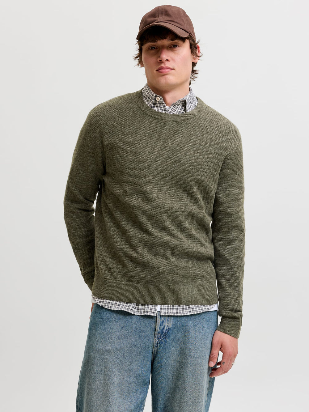 Jack & Jones Eryder trui donkergroen – heren