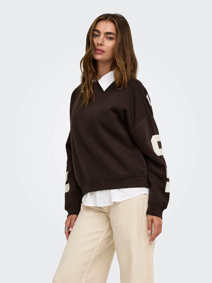 Only Sweat bruin – dames