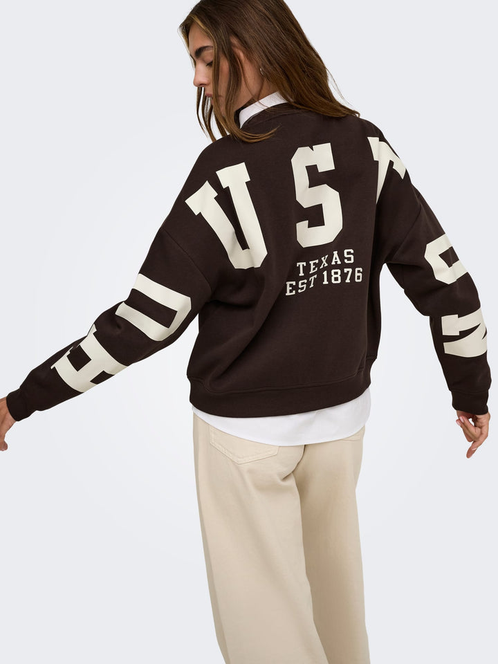 Only Sweat bruin – dames