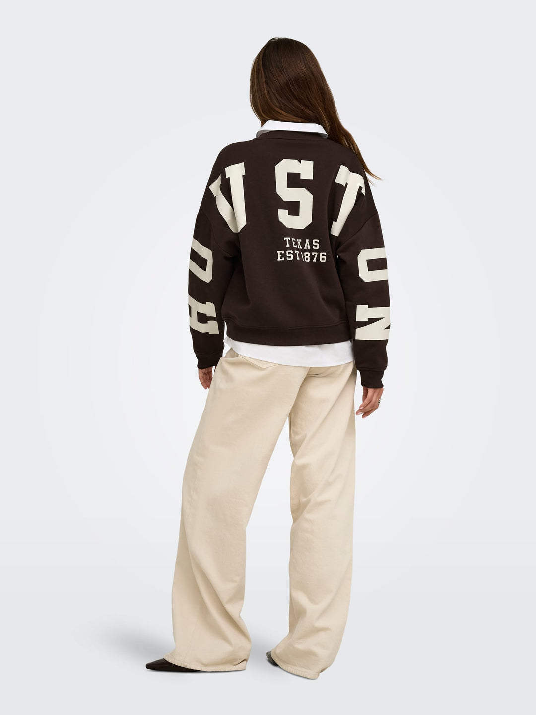 Only Sweat bruin – dames