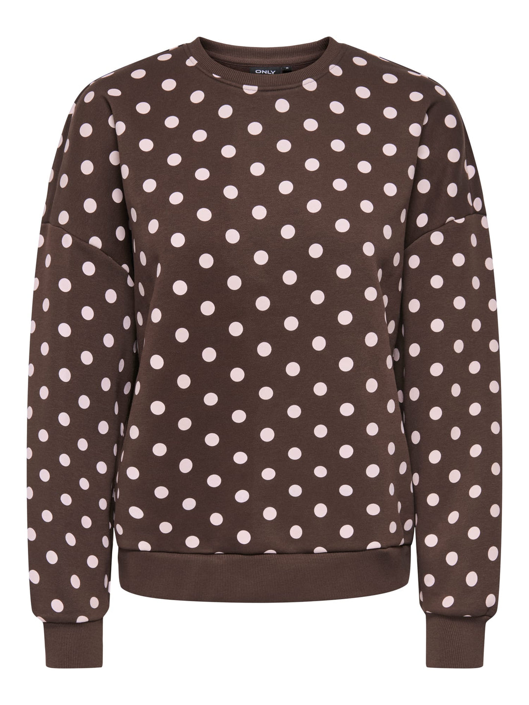 Only 15384011 Zen sweater dames bruin dessin
