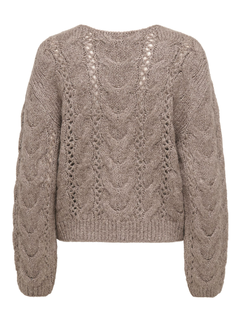 Jacqueline de Yong 15379749 Dinea trui dames – taupe
