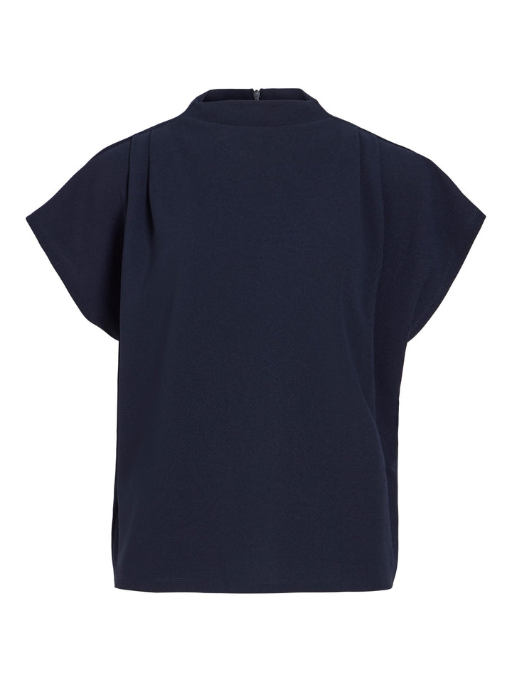 Vila 14110286 Merlano top navy – dames
