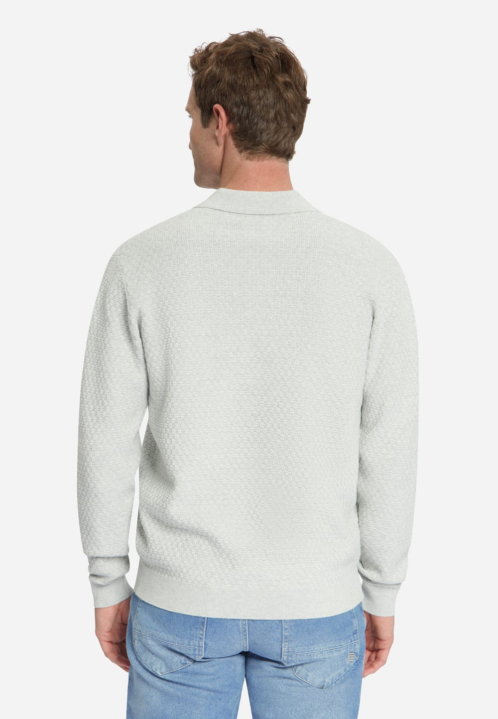 No excess 33230925 trui heren grijs melee