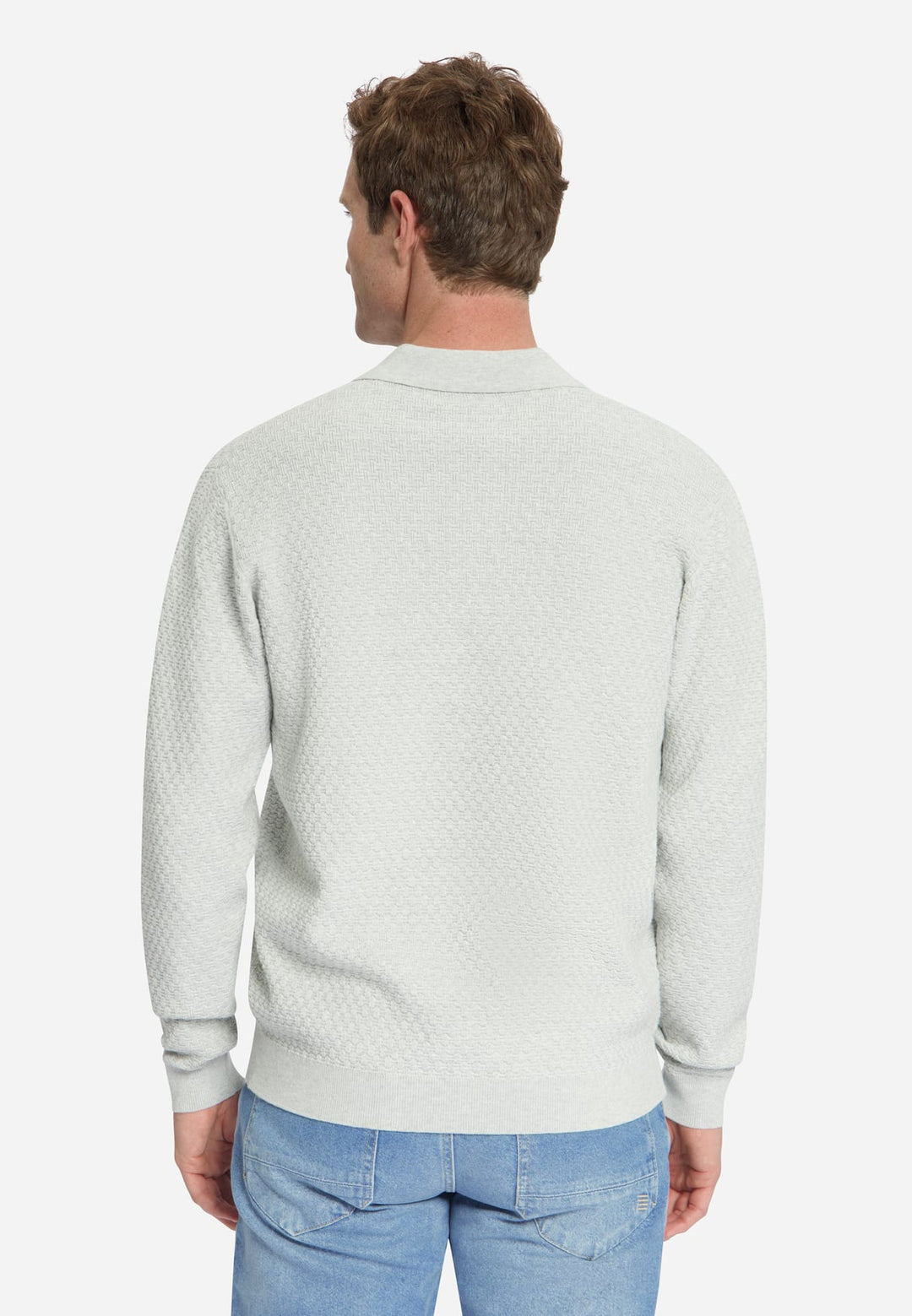 No excess 33230925 trui heren grijs melee