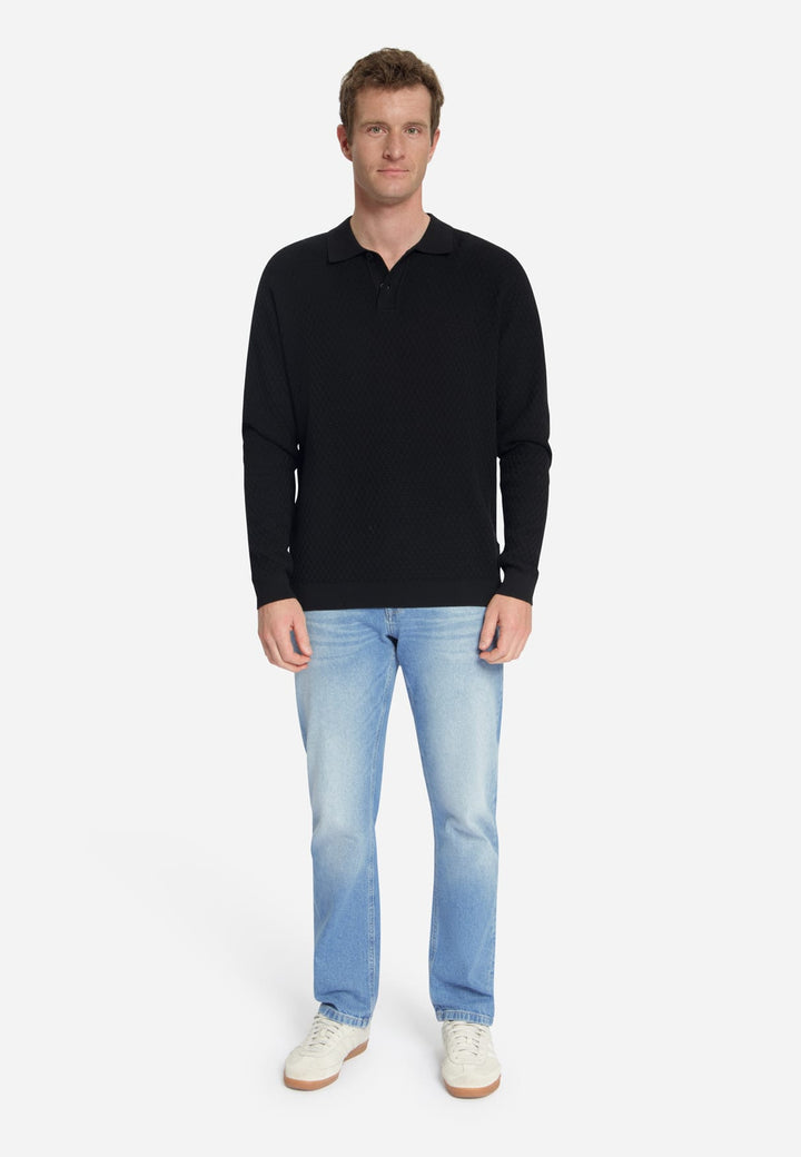 No excess 33230925 trui heren zwart