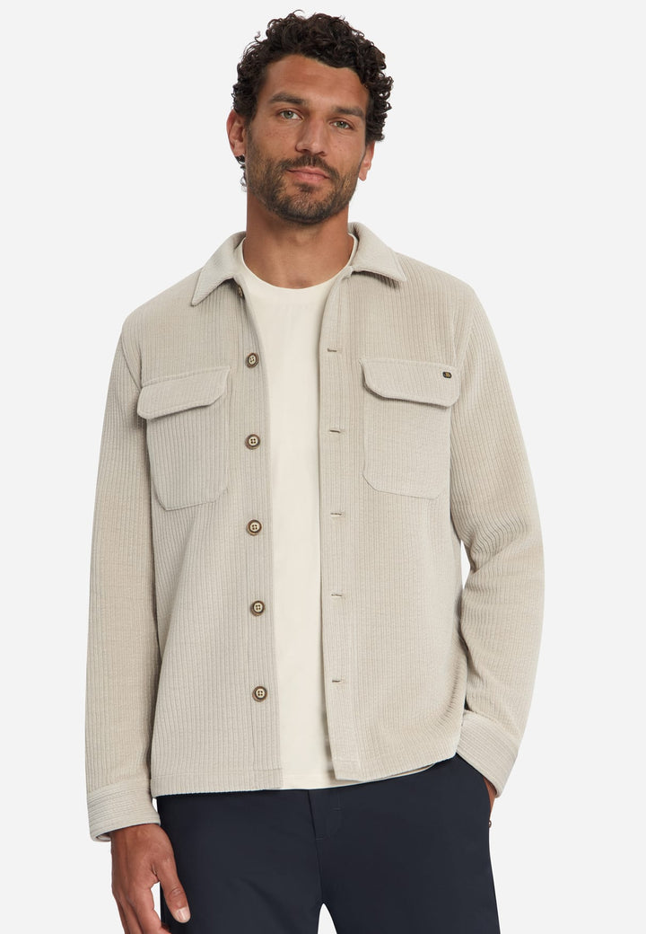 No excess overhemd l/m zand – heren
