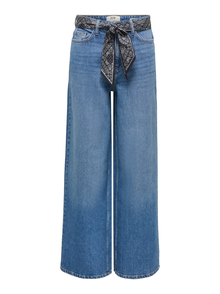 Jacqueline de Yong Vera jeans loose fit dames – blue denim - L32