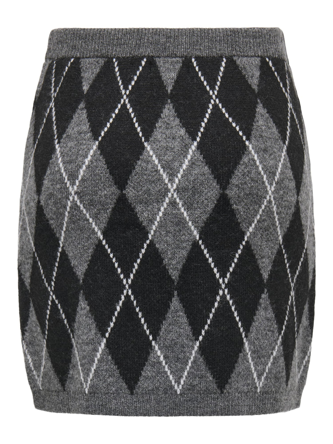 jacqueline de yong 15385362 Bianka rok kort dames grijs dessin